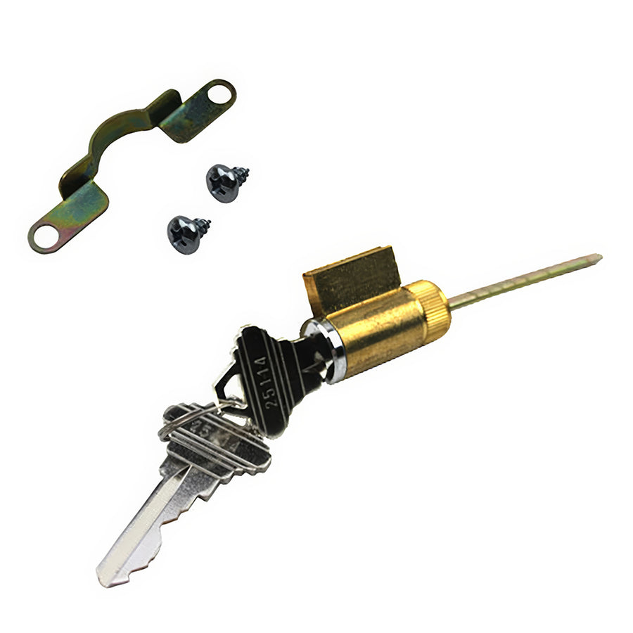 Schlage Key Cylinder With Mounting Bracket Schlage 5 Pin American Cylinder - Schlage Key Cylinder With Mounting Bracket Schlage 5 Pin American Cylinder