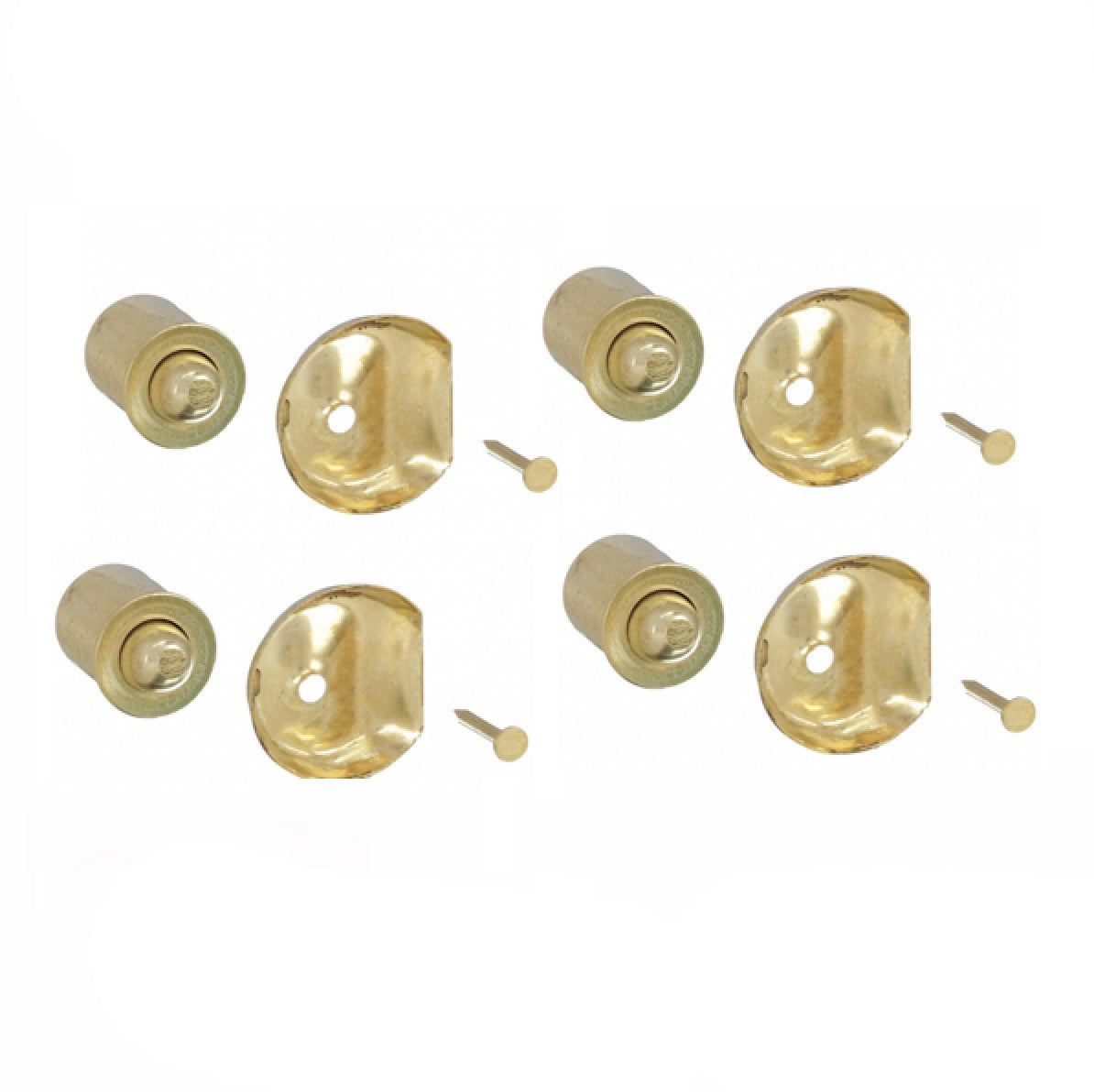Mini Bullet Catch, 3/8 diameter, 1/2 length, 3/16 projection - 4 Pack - Mini Bullet Catch, 3/8 diameter, 1/2 length, 3/16 projection - 4 Pack