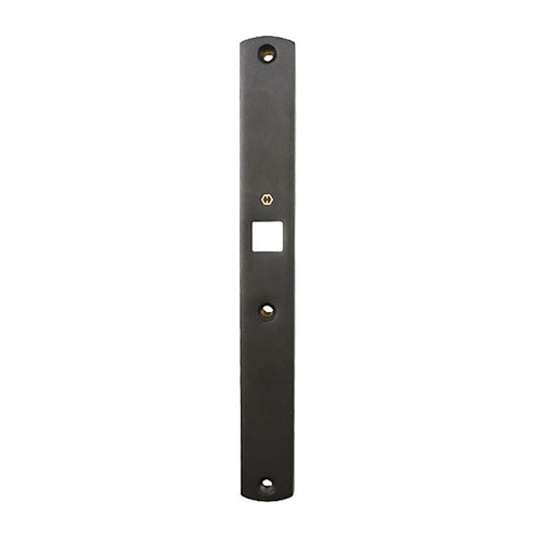 Hoppe Contemporary M2165N Interior Dummy Backplate - Rustic Umber - Hoppe Contemporary M2165N Interior Dummy Backplate - Rustic Umber