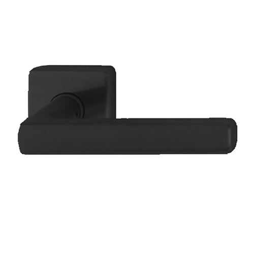 Hoppe Dallas Half Handle for Interior Entrance Doors - Black - Hoppe Dallas Half Handle for Interior Entrance Doors - Black