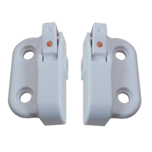 Plastic Window Opening Control Device (WOCD)  / Night Latch, White