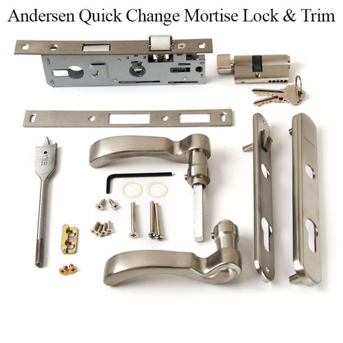 Andersen/Emco Mortise Lock Handleset Replacement - Andersen/Emco Mortise Lock Handleset Replacement