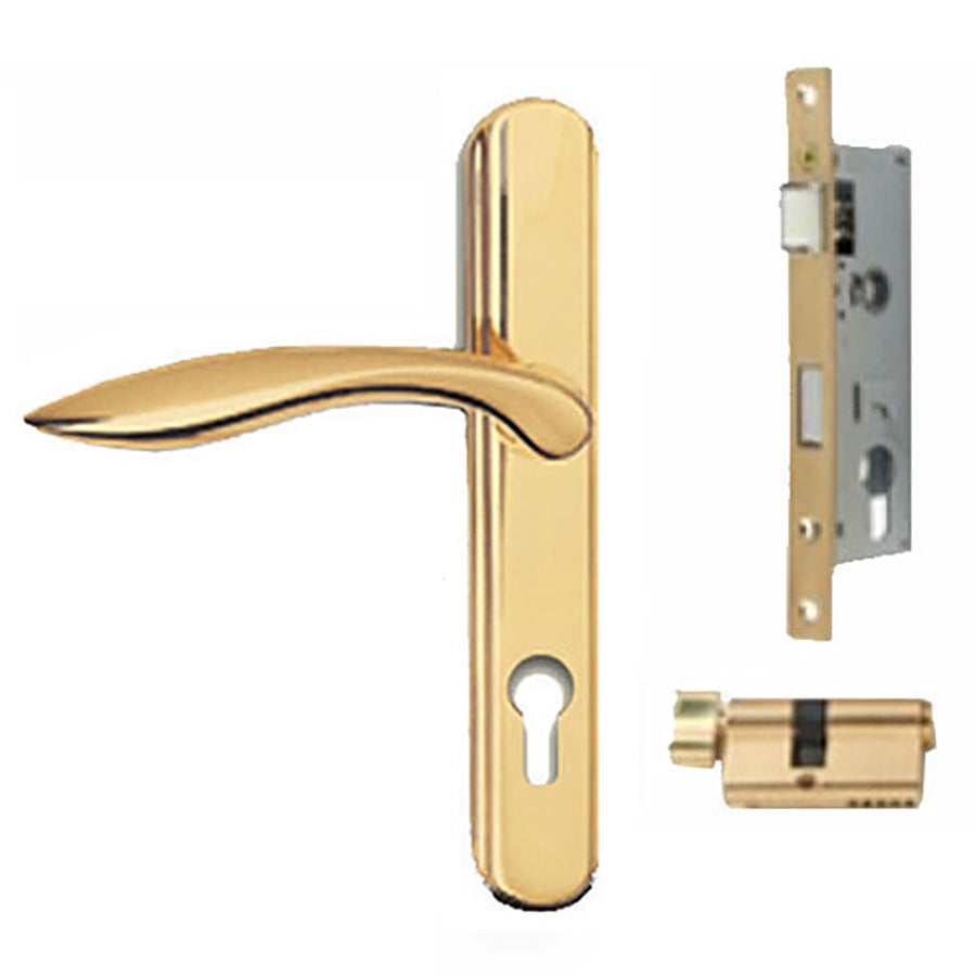 Andersen  Contemporary Storm Door Hardware, Kwikset Key - Andersen  Contemporary Storm Door Hardware, Kwikset Key