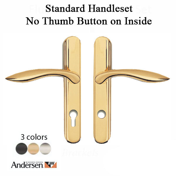 Andersen  Contemporary Storm Door Hardware, Kwikset Key - Andersen  Contemporary Storm Door Hardware, Kwikset Key
