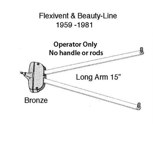 Andersen awning window Operator, Flexivent, Beauty-Line, 15