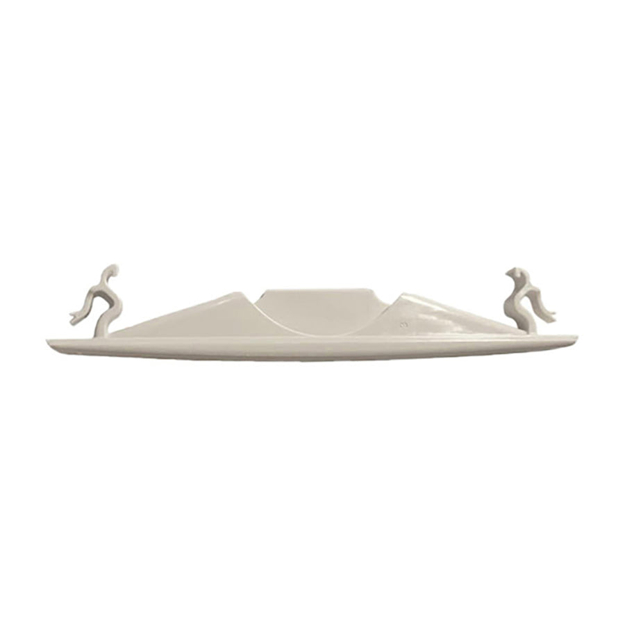 Andersen 100 Series Casement Lock Bezel - White - Andersen 100 Series Casement Lock Bezel - White