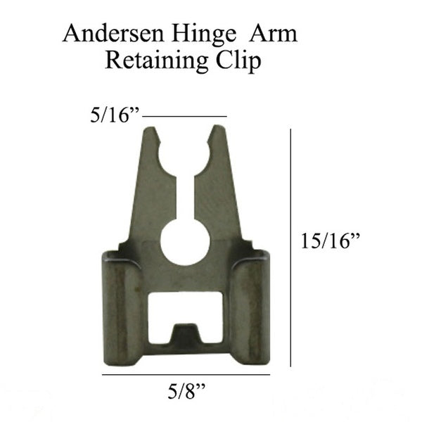 Clip, Andersen Casement Hinge, Aug 1998 to Present - Clip, Andersen Casement Hinge, Aug 1998 to Present