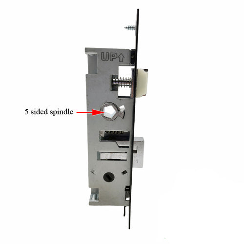 Larson QuickFit 5 Sided Spindle Mortise Lock Body NO Trim Choose Color - Larson QuickFit 5 Sided Spindle Mortise Lock Body NO Trim Choose Color