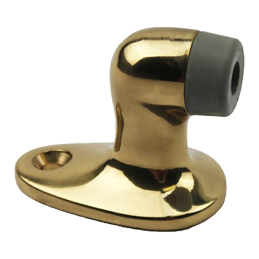 Floor Stop - Polished Brass - 2 inch - Floor Stop - Polished Brass - 2 inch