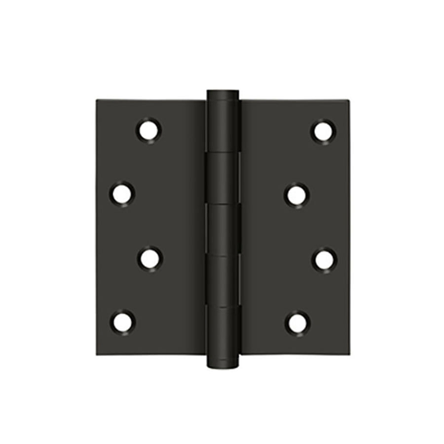Deltana 4” X 4” Solid Brass Hinge, Square Corner, Residential - Choose Color - Deltana 4” X 4” Solid Brass Hinge, Square Corner, Residential - Choose Color