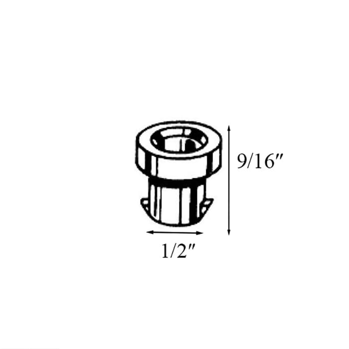 Strike, Locking Rod, Andersen Perma-Shield Gliding Window - Strike, Locking Rod, Andersen Perma-Shield Gliding Window