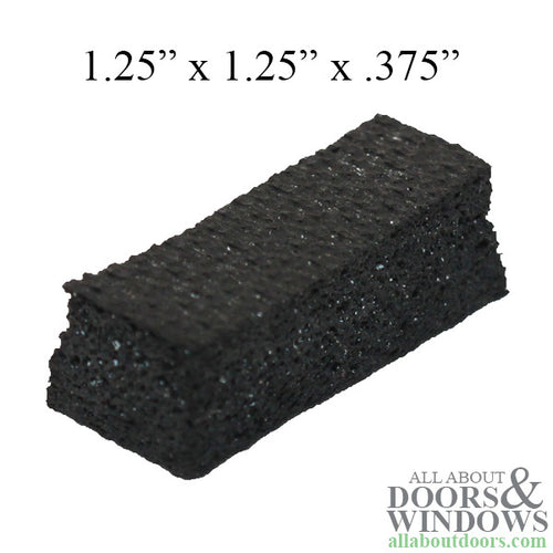 Foam Jambliner Spacer 1.25 x .375, Double Hung Tilt Window - Foam Jambliner Spacer 1.25 x .375, Double Hung Tilt Window