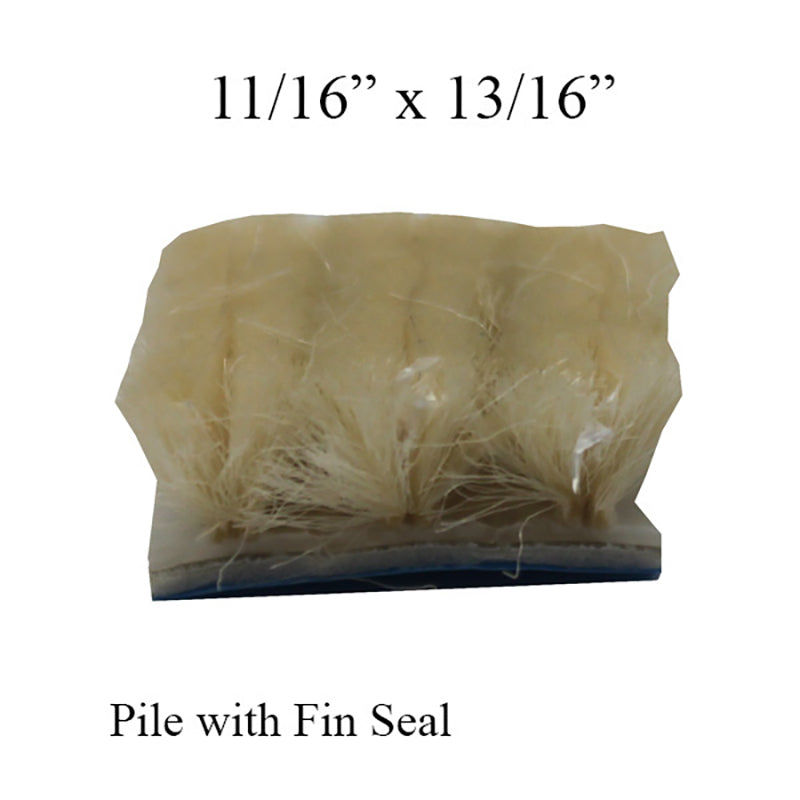Adhesive Back Dust Plug, 11/16 x 13/16, Double Hung Tilt Window - Adhesive Back Dust Plug, 11/16 x 13/16, Double Hung Tilt Window