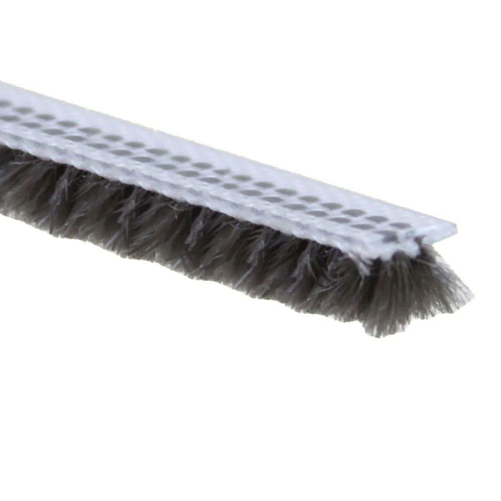 Weatherstrip .270 Backing x .250 Pile w/ Fin Seal - Choose Color - Weatherstrip .270 Backing x .250 Pile w/ Fin Seal - Choose Color