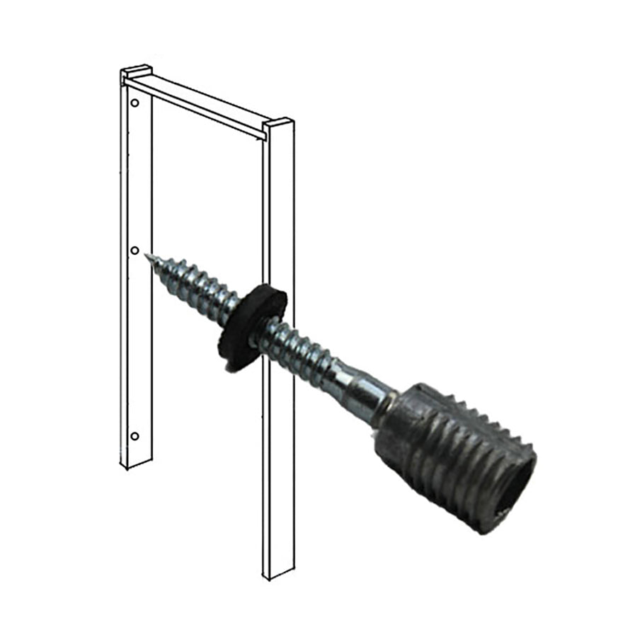 Truth 11085 Door Jamb Jack I Screw pack with Tool and White Finish Caps - Truth 11085 Door Jamb Jack I Screw pack with Tool and White Finish Caps