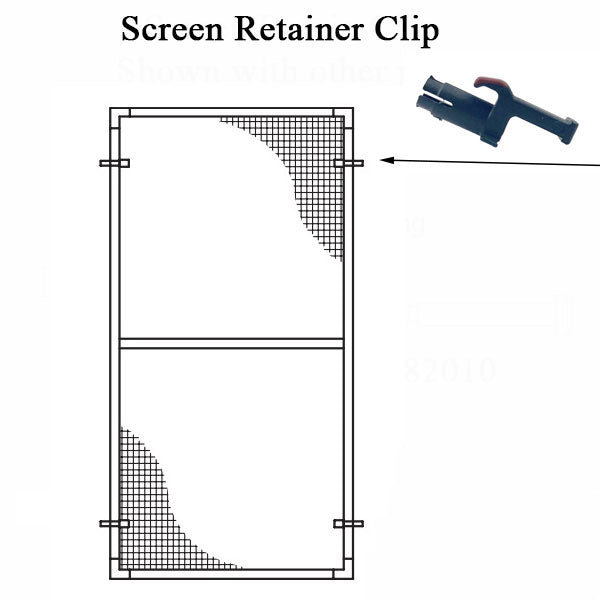 Black Cap for Weathershield Screen - Double Hung Window - Black Cap for Weathershield Screen - Double Hung Window