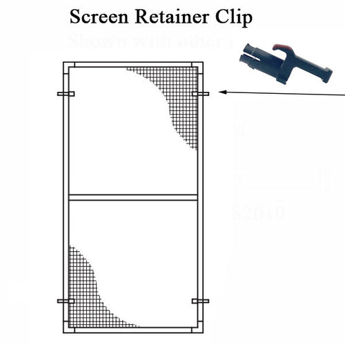 Black Cap for Weathershield Screen - Double Hung Window - Black Cap for Weathershield Screen - Double Hung Window