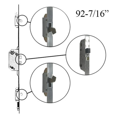 Andersen Multipoint Lock for A-Series Hinged Doors, 92-7/16