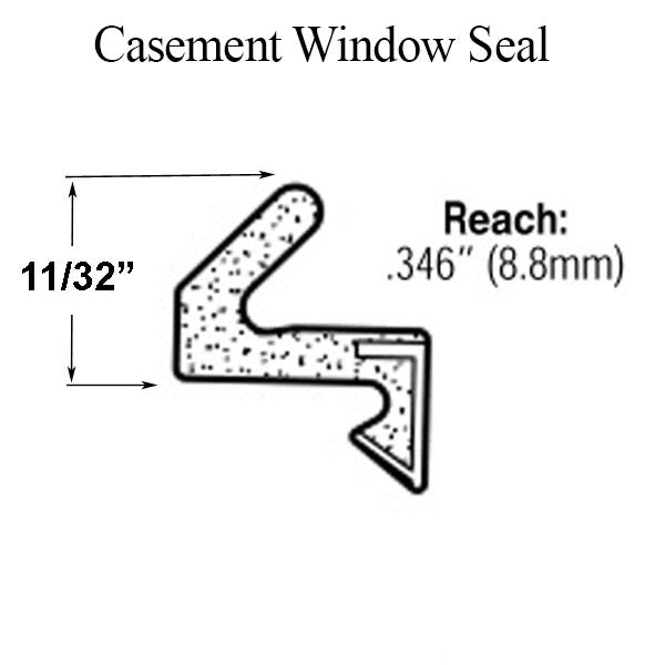 Q-Lon Foam Seal Weatherstrip, Casement Frame - Q-Lon Foam Seal Weatherstrip, Casement Frame