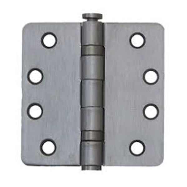 4.5 x 4 x 1/4 Radius Corner, Ball-Bearing Template Steel Hinge - 4.5 x 4 x 1/4 Radius Corner, Ball-Bearing Template Steel Hinge