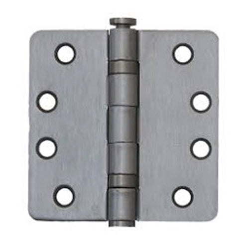 4.5 x 4 x 1/4 Radius Corner, Ball-Bearing Template Steel Hinge - 4.5 x 4 x 1/4 Radius Corner, Ball-Bearing Template Steel Hinge