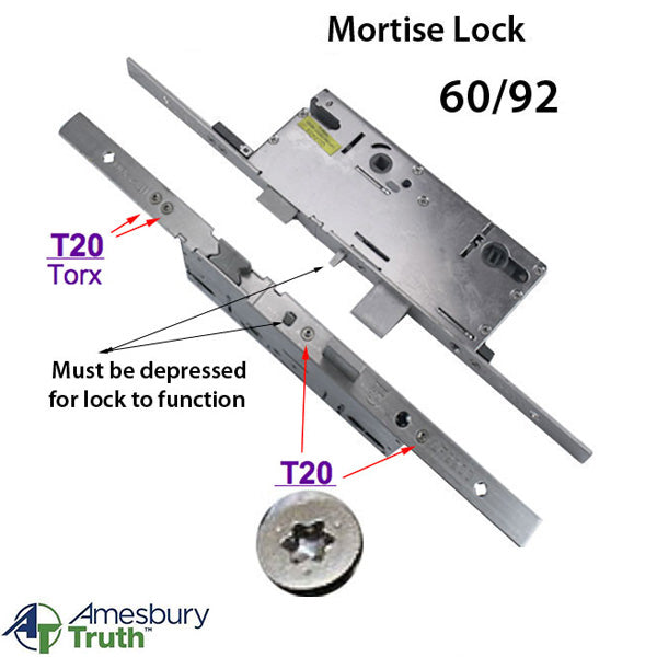 P2000 Active Gearbox only 35/92 Euro Cylinder - P2000 Active Gearbox only 35/92 Euro Cylinder