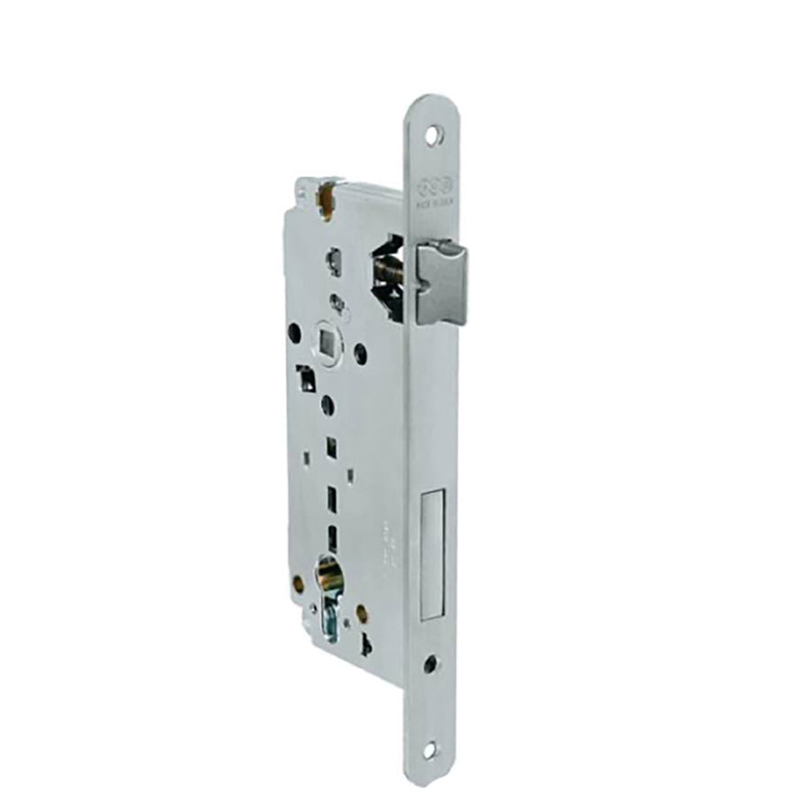 Single Point Mortise Lock Body 45/85 AGB - Chrome - Single Point Mortise Lock Body 45/85 AGB - Chrome