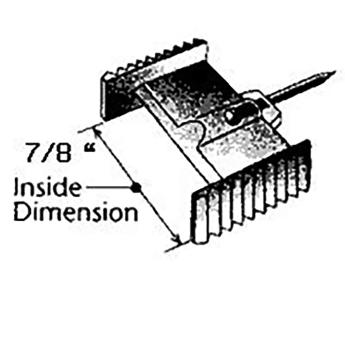 Window Grille/ Grid Parts: 7/8 Inch, Sliding Grille Clip, Needle - Window Grille/ Grid Parts: 7/8 Inch, Sliding Grille Clip, Needle