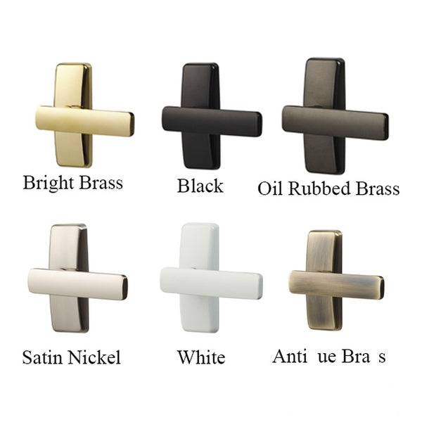 Modern Storm Door Straight Lever with Inside Push Paddle - Modern Storm Door Straight Lever with Inside Push Paddle