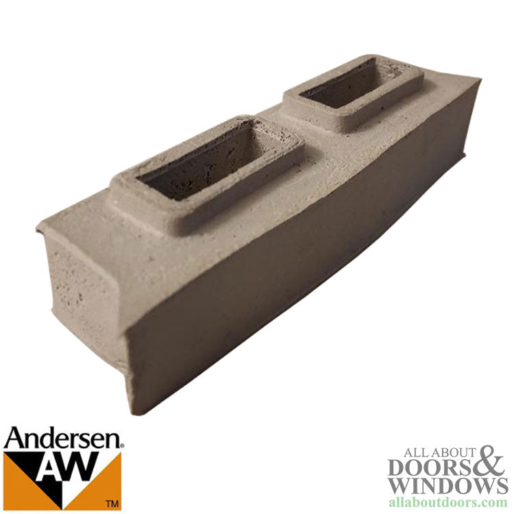 Astragal Weatherstrip Sill Plug - Frenchwood Hinged Doors - Astragal Weatherstrip Sill Plug - Frenchwood Hinged Doors