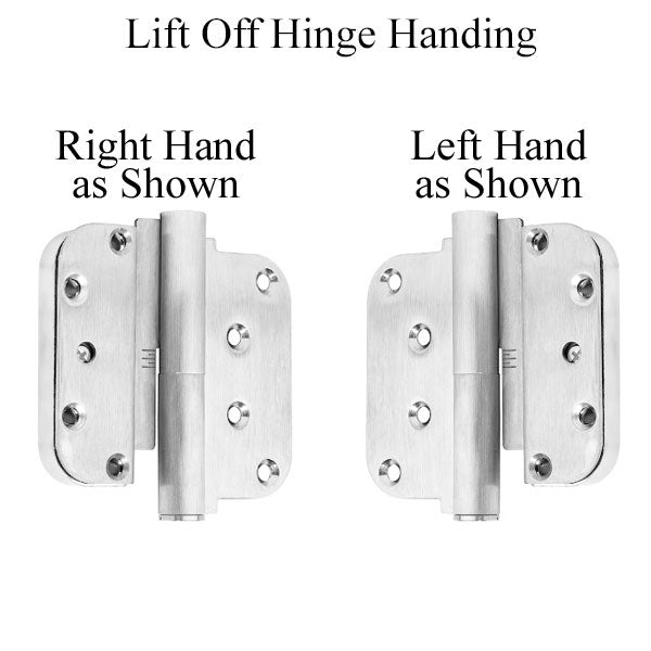 M3 Dual Adjustable Lift Off Hinge, Concealed Ball Bearings, Left Hand as Shown - M3 Dual Adjustable Lift Off Hinge, Concealed Ball Bearings, Left Hand as Shown
