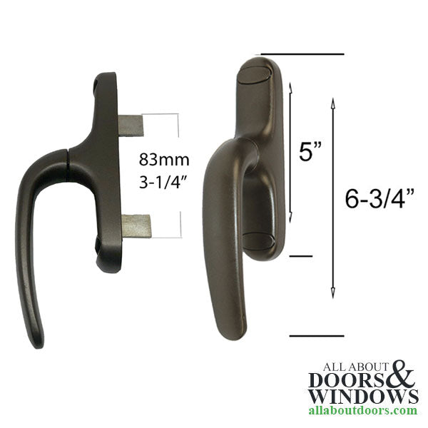 Giesse Unica Cremone Tilt Turn Window Handle - Giesse Unica Cremone Tilt Turn Window Handle