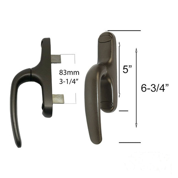 Giesse Unica Cremone Tilt Turn Window Handle - Giesse Unica Cremone Tilt Turn Window Handle