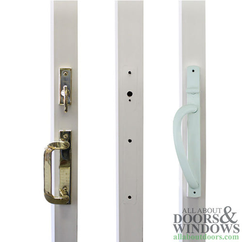 Truth Door Handle For Sliding Glass Doors Curved Top Keyed Handlset Choose Color - Truth Door Handle For Sliding Glass Doors Curved Top Keyed Handlset Choose Color