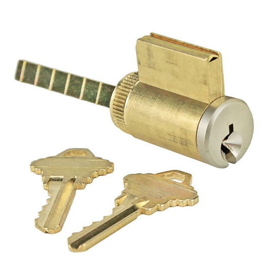 HLS7 Cylinder, Schlage 5 pin SC1 46.5mm tailpiece - Satin Nickel