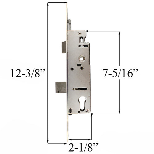 Hoppe Single Point Mortise Lock 1-3/8