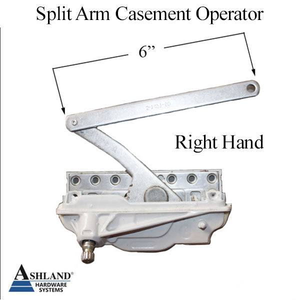 Ashland Optima Dyad, Split Arm Casement Operator, 6-1/16
