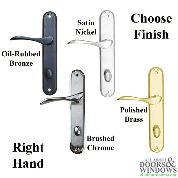 Pella Door Handle For Hinged Doors Right Hand Keyed Active Handleset - Pella Door Handle For Hinged Doors Right Hand Keyed Active Handleset