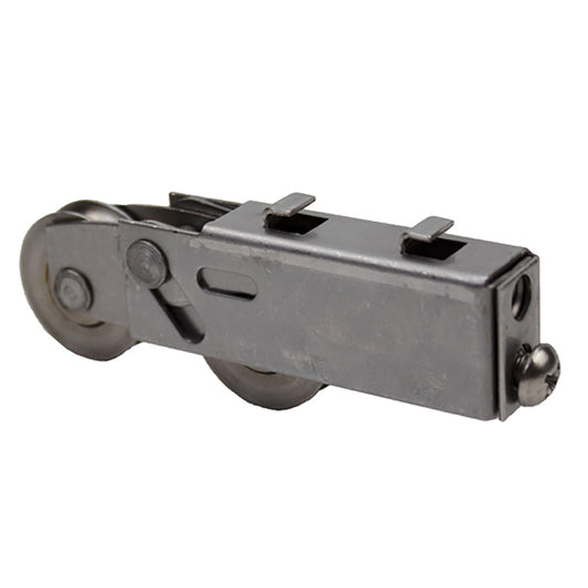 Sliding Patio Door Roller Assembly Steel Housing 1.25 Inch Steel Wheel Diameter