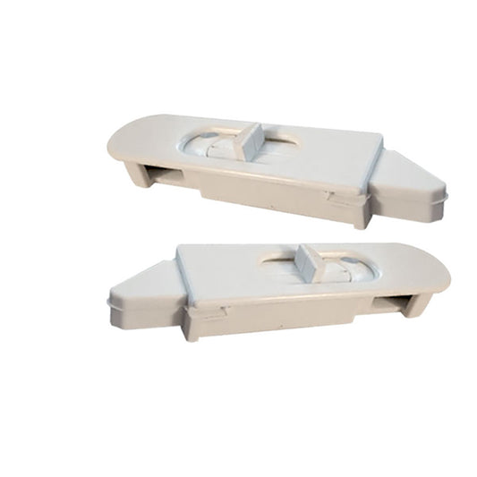 Tilt Latch for Single or Double Hung Vinyl Windows, Large Nose, Pair