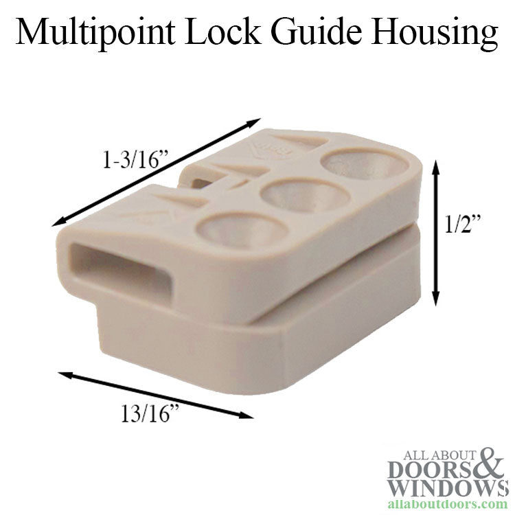 G5 Multipoint Lock Guide Housing - G5 Multipoint Lock Guide Housing