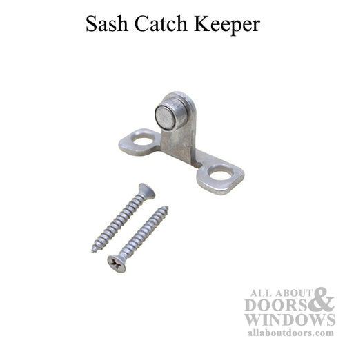 CC Sash Catch Keeper with Screws - CC Sash Catch Keeper with Screws