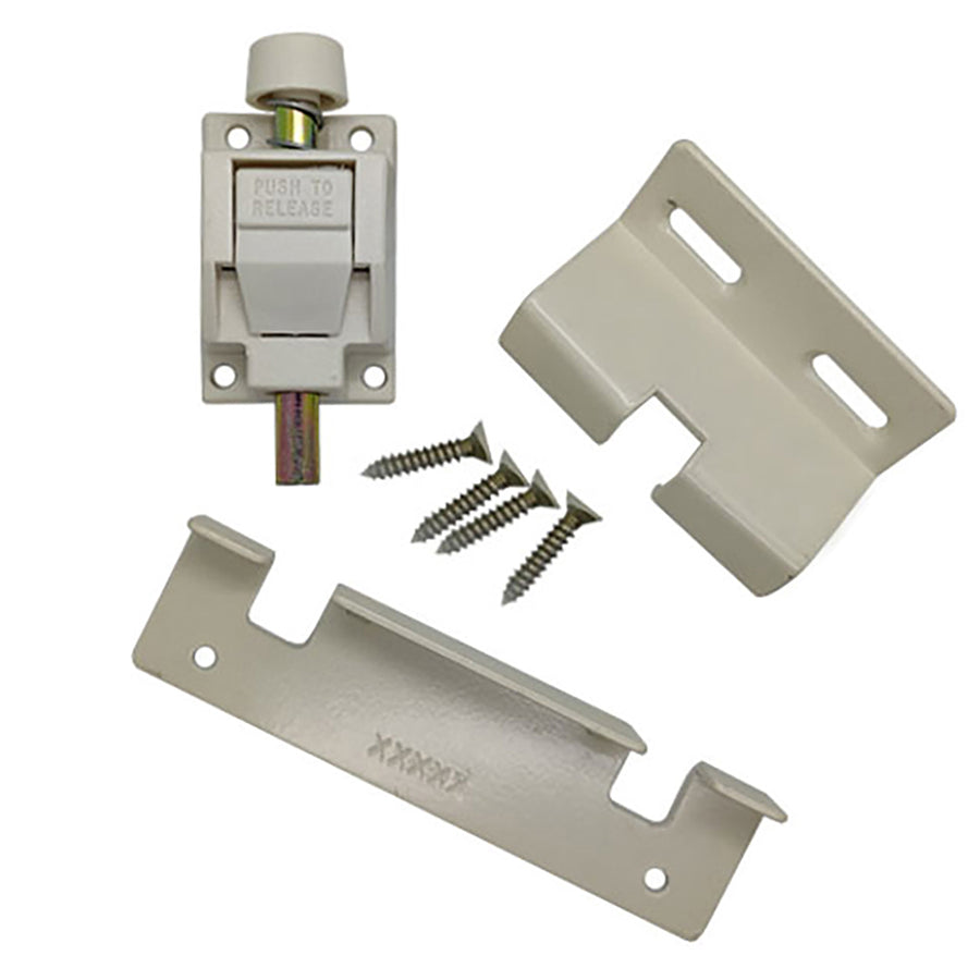Truth Rectangular Spring Action Foot Bolt Pack for Patio Door - Truth Rectangular Spring Action Foot Bolt Pack for Patio Door