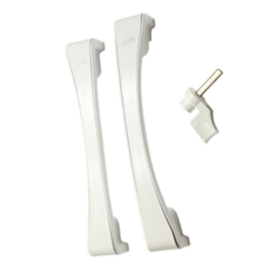 Pella OX sliding wood patio door handleset trim, Right Active - Pella OX sliding wood patio door handleset trim, Right Active