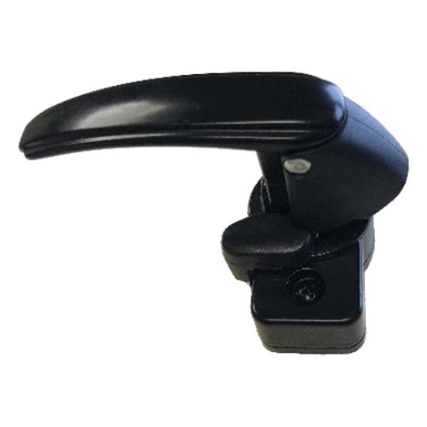 Storm Door Handle with Night Latch to Lock Handle - Storm Door Handle with Night Latch to Lock Handle