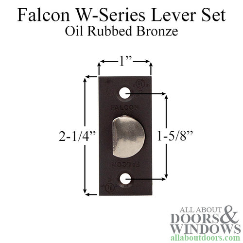 W101S Dan Falcon 613 - Oil Rubbed Bronze - W101S Dan Falcon 613 - Oil Rubbed Bronze