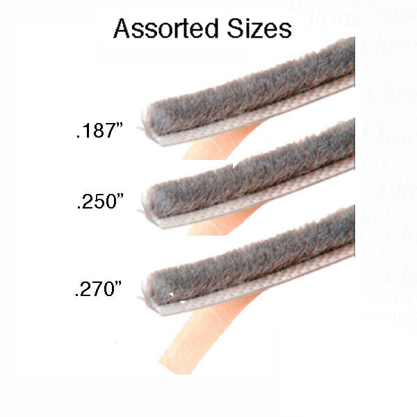 Adhesive Back Surface-Mount Weatherstrip .270
