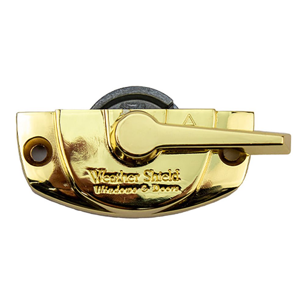 Weather Shield Logo EntryGard II Cam Window Sash Lock Left Hand - Weather Shield Logo EntryGard II Cam Window Sash Lock Left Hand