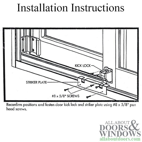 Truth Auxiliary Strike Plate Foot Bolt Keeper 2 Hole Angled - Truth Auxiliary Strike Plate Foot Bolt Keeper 2 Hole Angled