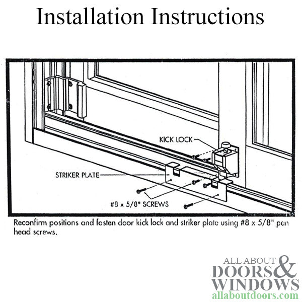 Truth Auxiliary Strike Plate Foot Bolt Keeper 2 Hole Angled - Truth Auxiliary Strike Plate Foot Bolt Keeper 2 Hole Angled